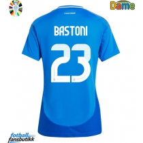 Italia Alessandro Bastoni #23 Hjemmedrakt Dame EM 2024 Kortermet